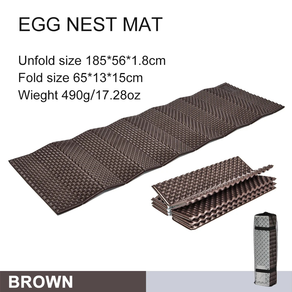 Widesea Portable Camping Mat – Waterproof Foam Sleeping Pad for Travel & Trekking